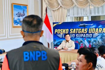 Prabowo minta kondisi karhutla Kalbar dipetakan secara nyata