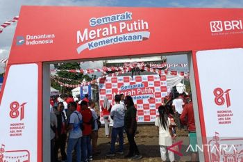 BRI Jayapura libatkan 14 UMKM dalam Semarak Merah Putih Kemerdekaan