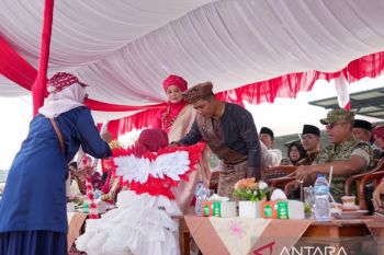 Pawai Alegoris HUT Ke-81 RI di Kabupaten Solok, Ribuan Warga Tumpah ke Jalan Lingkar