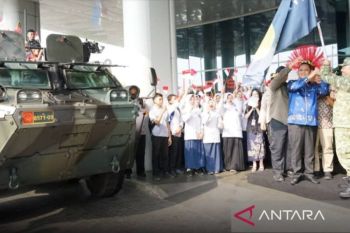 Korem 051/Wkt rayakan HUT ke-81 Kemerdekaan RI melalui pameran alutsista