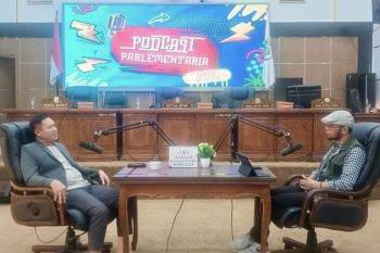 Wakil Ketua DPRD Balangan sampaikan sejumlah program pada Podcast Parlementaria