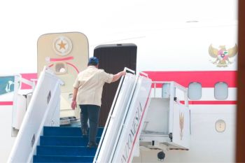 Prabowo menuju Kalimantan pimpin penanganan karhutla
