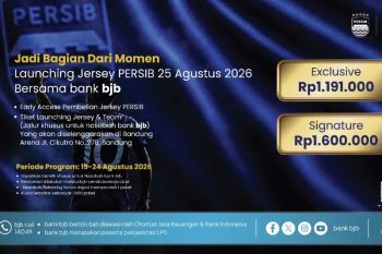 Bank BJB hadirkan program "early access" pembelian jersi Persib musim 2026/2027