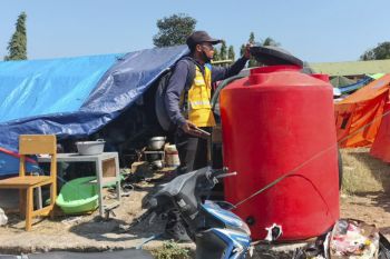 PU memperkuat layanan air minum untuk 2.623 pengungsi di Reok