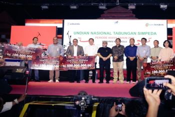 Undian Nasional Tabungan Simpeda 2026, nasabah raih Rp500 juta