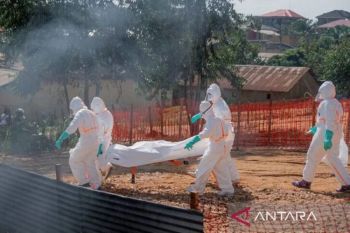 Ebola di Kongo bertambah jadi 5.514 kasus dengan 2.642 kasus kematian