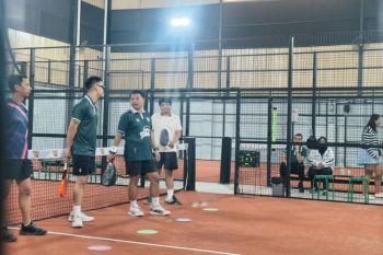 Sintya Marisca dan Zar Lasahido ramaikan pembukaan Durian Padel di Semarang
