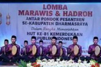 Lomba marawis dan hadroh meriahkan HUT RI di Dharmasraya