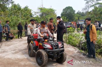 Kapolda Kalteng uji ATV percepat pemadaman karhutla di Petuk Ketimpun