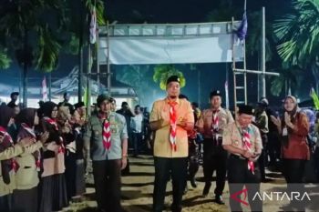 Anggota Pramuka gelar kemah budaya 2026