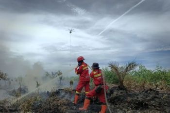 4 helikopter "water bombing" dikerahkan padamkan karhutla 270 ha di Kerumutan