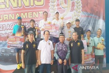 Uncle Zae pertahankan juara Mercedes-Benz Club Banjarmasin Tennis Turnament