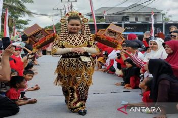 Warga Tanah Bumbu pupuk kesenian budaya lokal melalui karnaval