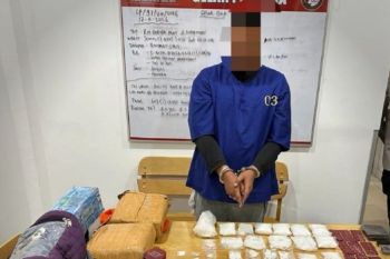 Polisi sita 2 kg sabu dan 4 kg ganja dari pondok kebun sawit di Riau