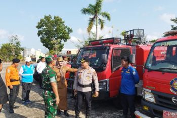 Pemkab-TNI/Polri apel pasukan antisipasi karhutla di Bangka Selatan