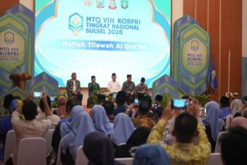 117 kafilah ikuti MTQ Korpri Nasional di Makassar