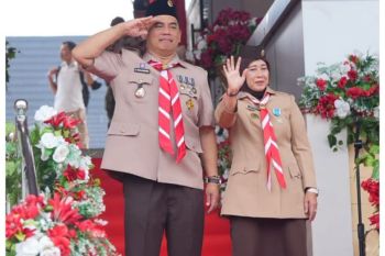 Bupati Barito Utara tekankan peran Pramuka dukung swasembada pangan