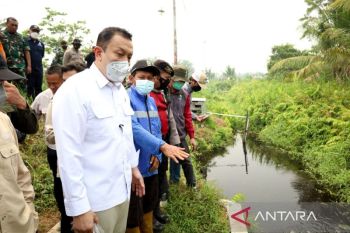 Wamen LH: Kolaborasi bangun sekat kanal mampu atasi karhutla