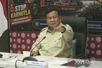 Presiden minta tambahan pembangunan sekat kanal di lahan gambut