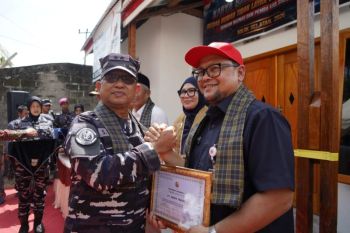 PT Semen Padang Dukung Pembangunan 11 Unit Rumah melalui Program Bedah RTLH Kodaeral II Padang di Solok Selatan