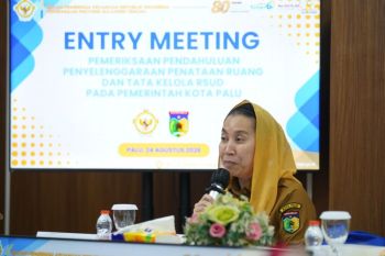 BPK periksa tata ruang dan tata kelola Rumah Sakit Anutapura Kota Palu