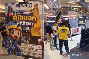 UFO Elektronika tawarkan barang terbaru sebelum adanya kenaikan harga