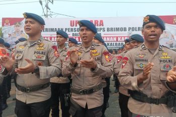 Polda Kalbar kerahkan sebanyak 300 anggota Brimob tangani Karhutla