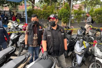 Curanmor 44 unit sepeda motor diungkap Polda Riau, bagi yang kehilangan silahkan melapor