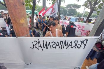 AMPB tegaskan aksi di DPR fokus dua tuntutan pemberantasan korupsi