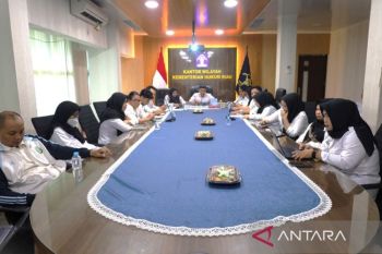 Kemenkum Riau gandeng LAN RI perkuat penyusunan Policy Brief berbasis bukti untuk evaluasi standar layanan bantuan hukum