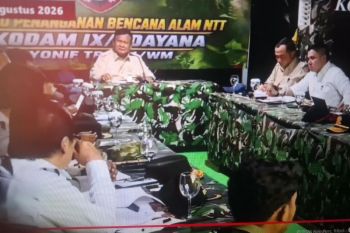 Prabowo tinjau warga terdampak gempa Flores NTT di Nagekeo