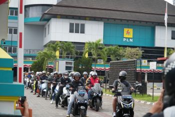 Jelang HPN, PLN Yogyakarta ajak komunitas motor listrik dukung mobilitas hijau