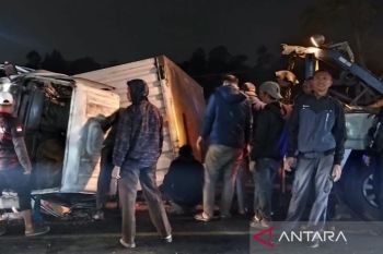 Polres Cianjur: Kecelakaan beruntun akibat rem truk tidak berfungsi
