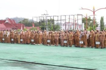 Pemkab Murung Raya matangkan agenda strategis melalui apel gabungan ASN