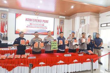 Polda Babel gagalkan peredaran 16,4 kilogram sabu dan 4.980 butir ekstasi