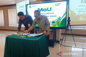 Tandatangani MoU, Mandiri Taspen dan Unand jalin kolaborasi strategis perkuat riset dan pengabdian