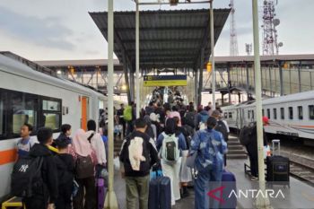 KAI: KA 68 Malabar tiba di Stasiun Malang usai tertemper di Klaten