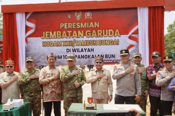 Gubernur Kalteng sebut Jembatan Garuda perkuat konektivitas antarwilayah di Sukamara