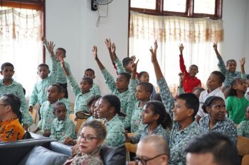 OJK Papua edukasi pelajar Sekolah Rakyat Terintegrasi 75 kelola keuangan secara bijak