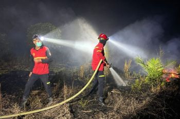Perusahaan HTI Jambi dukung satgas atasi karhutla di Pandan Sejahtera