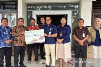 BPJS Kesehatan Cabang Jambi menyalurkan 40 ribu masker