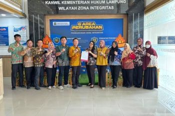 Kemenkum Lampung selesaikan harmonisasi Raperda Pringsewu tentang Pajak Daerah dan Retribusi Daerah