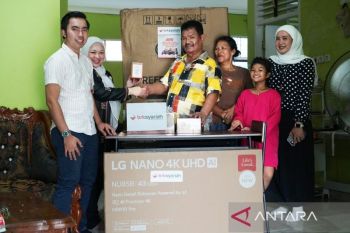 Program Bedelau BRK Syariah kembali manjakan nasabah, Julpono Iskandar bawa Pulang beragam perabot dan alat elektronik
