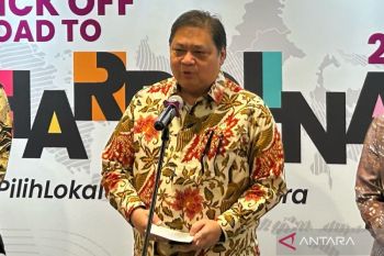 Airlangga membantah ekonomi Indonesia lesu karena semester I tumbuh 5,45 persen