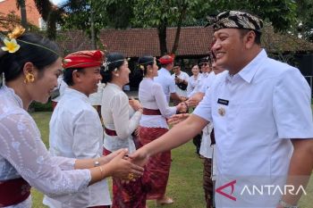 Bupati Gianyar minta pejabat baru taat hukum untuk tidak korupsi