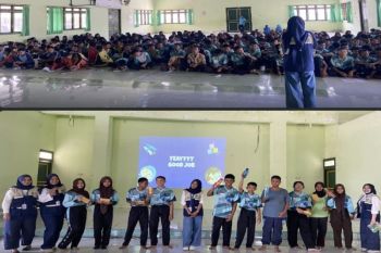 Mahasiswa KKN UNISA edukasi siswa SMPN 3 Turi bijak bermedia sosial