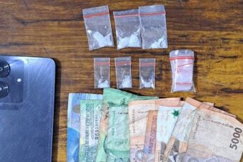 Dikejar Polisi, residivis narkoba asal Pantai Cermin buang sabu dalam plastik