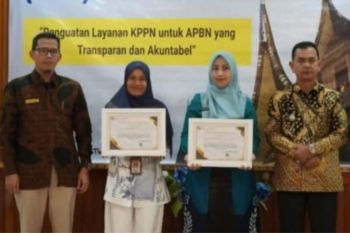 Menorehkan prestasi, mengukir apresiasi, Kantor Pertanahan Pasaman raih sejumlah penghargaan dari KPPN Lubuk Sikaping