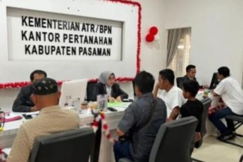 Kantor Pertanahan Kabupaten Pasaman: Melayani dengan hati, memberikan kepastian