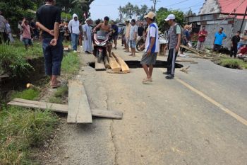 BPJN segera pasang jembatan darurat dampak banjir di Parimo